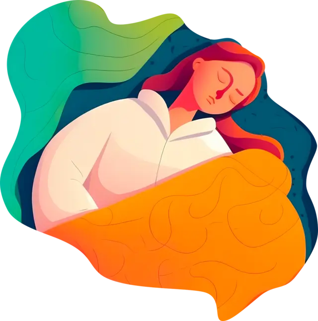 woman sleeping